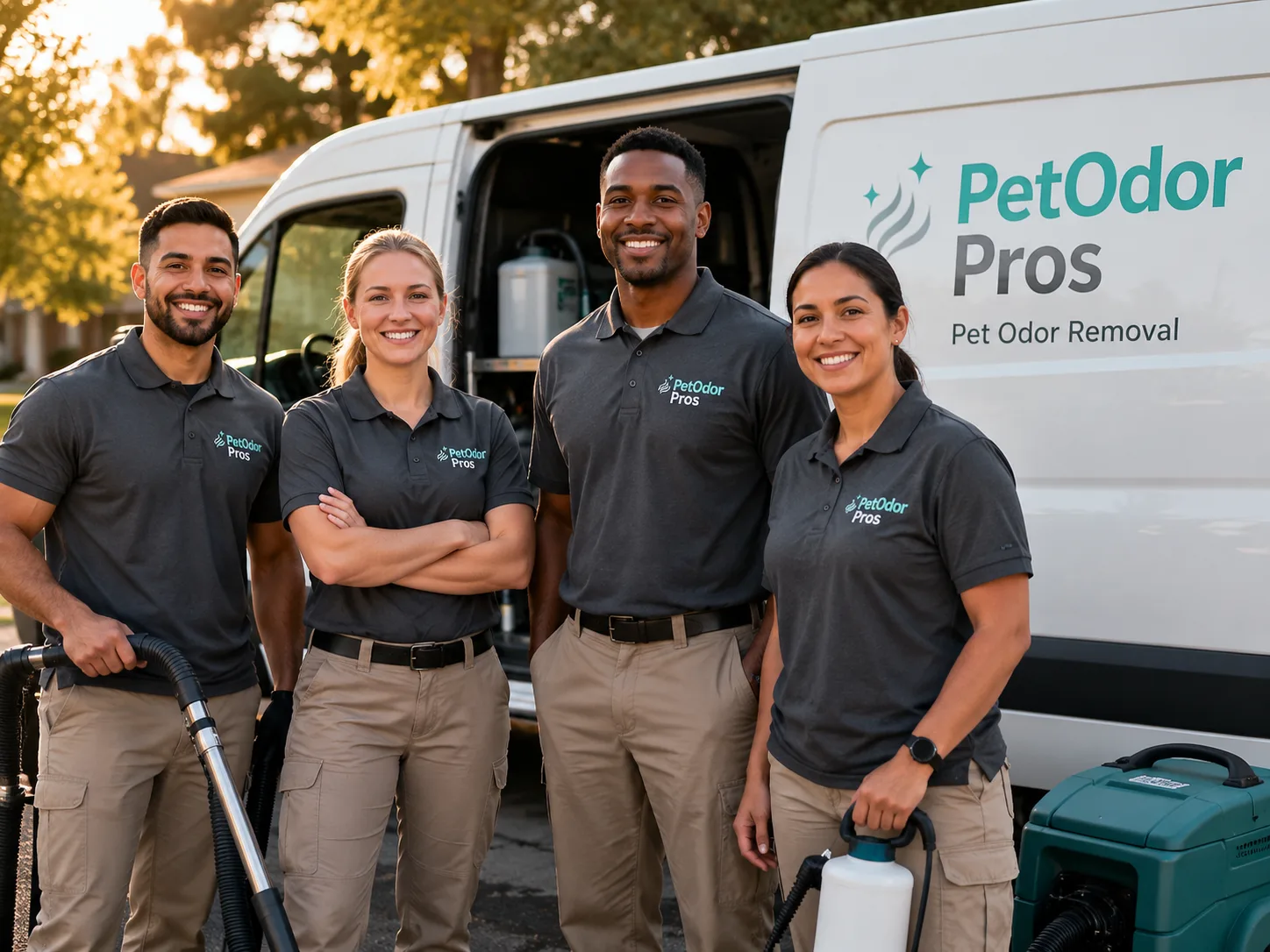 Pet Odor Removal team serving Cleveland, TX